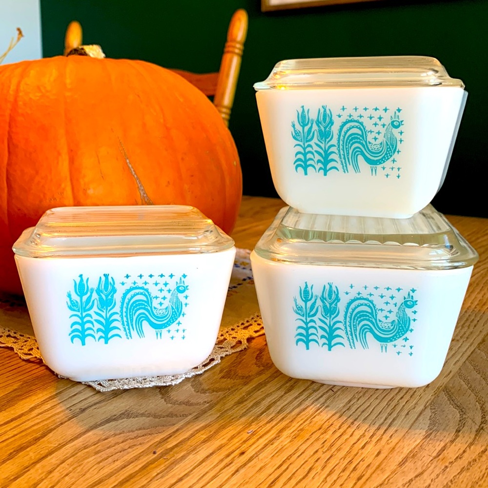 Pyrex Amish Butterprint Fridgies
